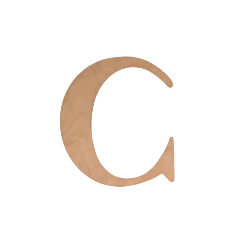 C - Sisustuskirjain LARGE