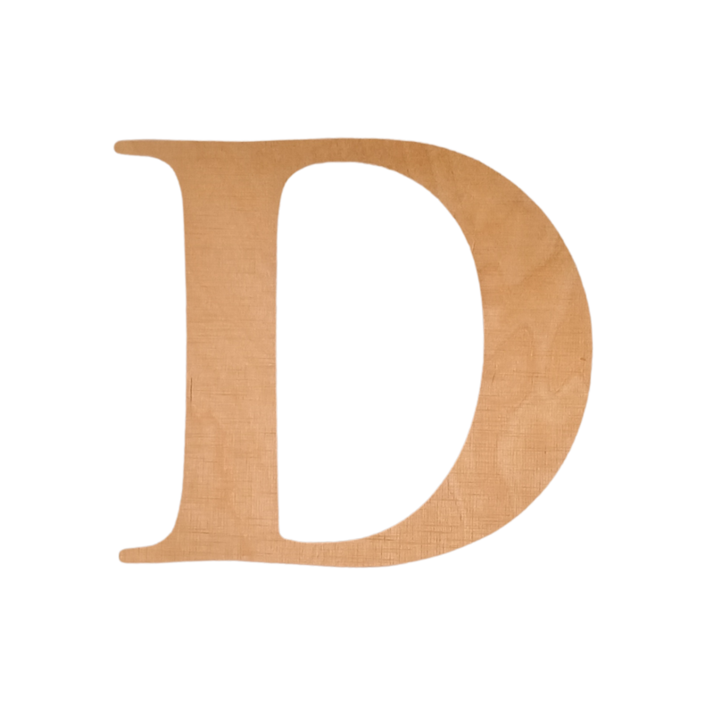 D - Sisustuskirjain LARGE