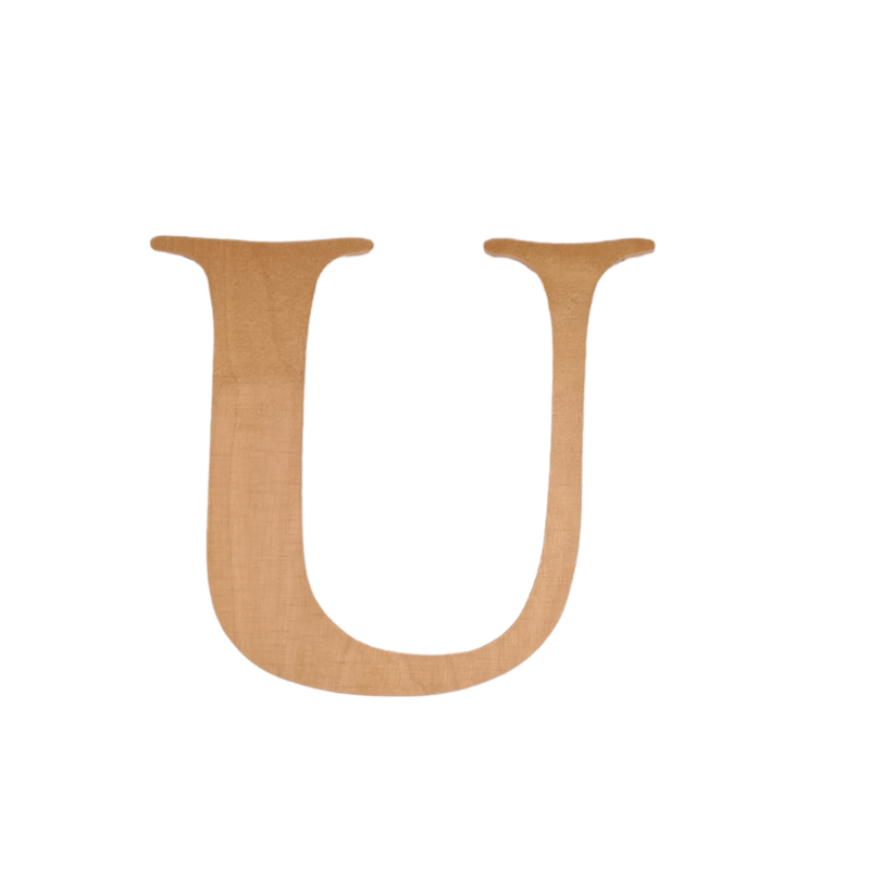 U - Sisustuskirjain LARGE