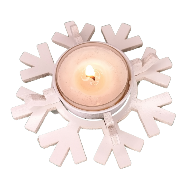 Valkoinen lumihiutale